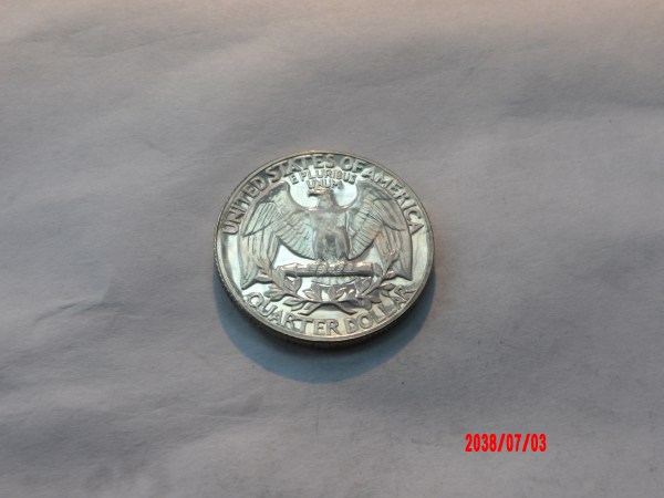 UNITED STATES, 1964, 25C, Proof