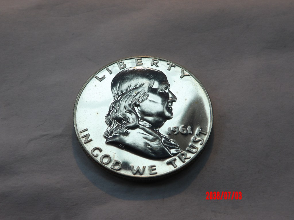 UNITED STATES, 1961, 50C Proof
