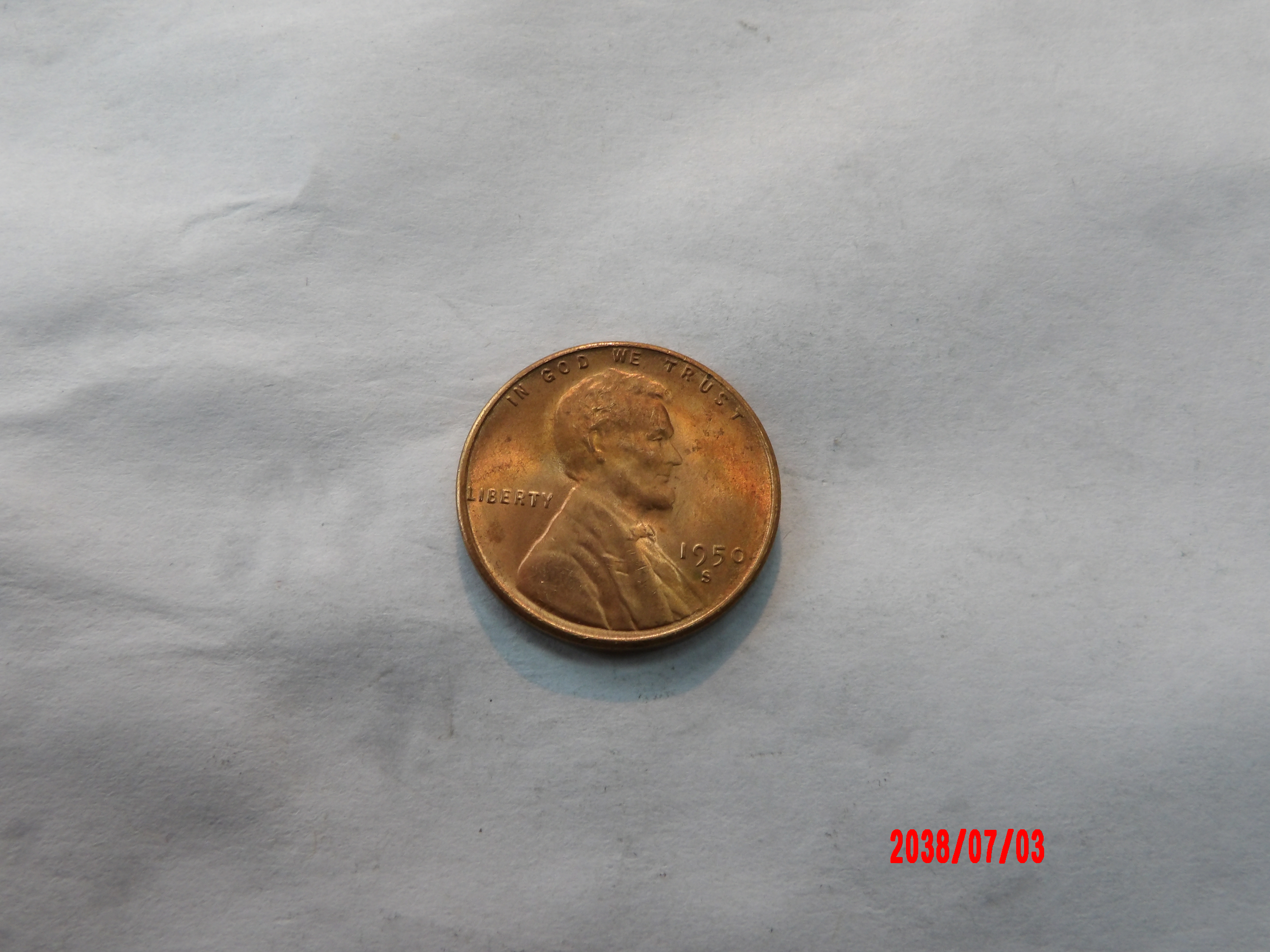UNITED STATES, 1950S, Cent - Image 1