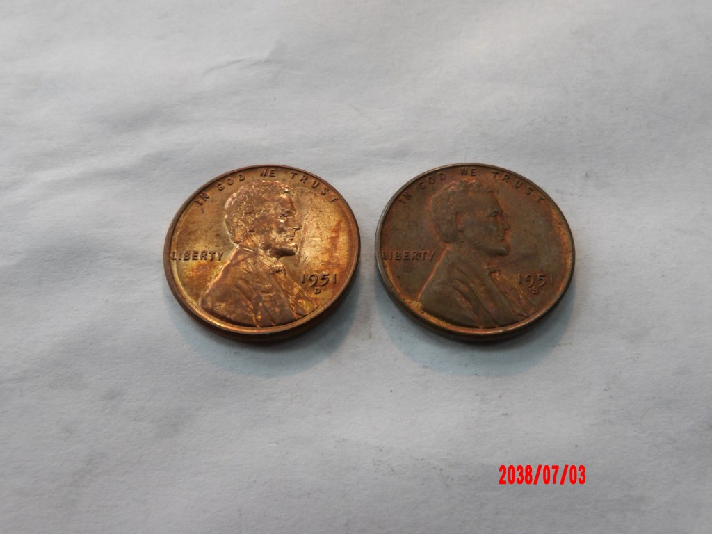 UNITED STATES, 1951D,S, Cent