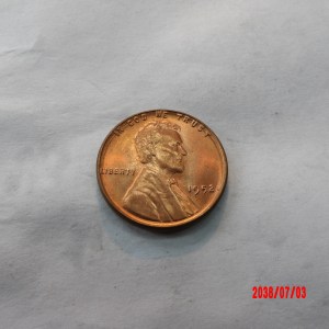 UNITED STATES, 1952, Cent - Image 1
