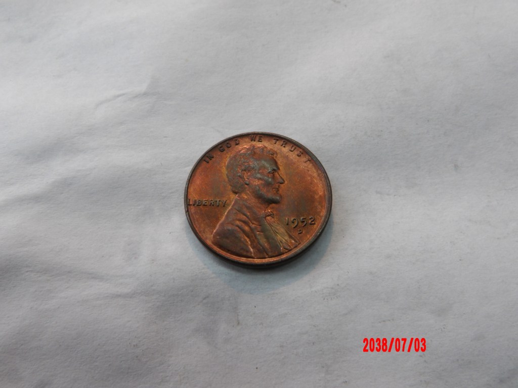 UNITED STATES, 1952D, Cent