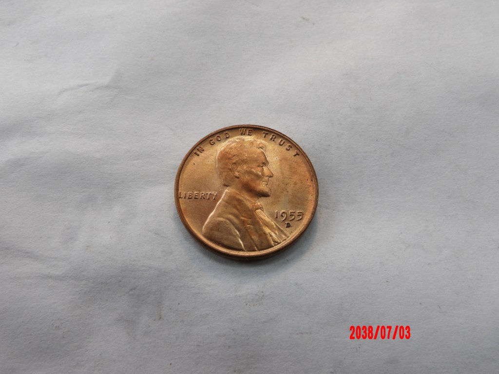 UNITED STATES, 1955D, Cent