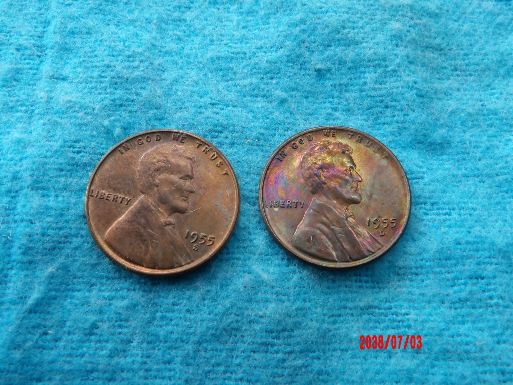 UNITED STATES, 1955D&S, Cent