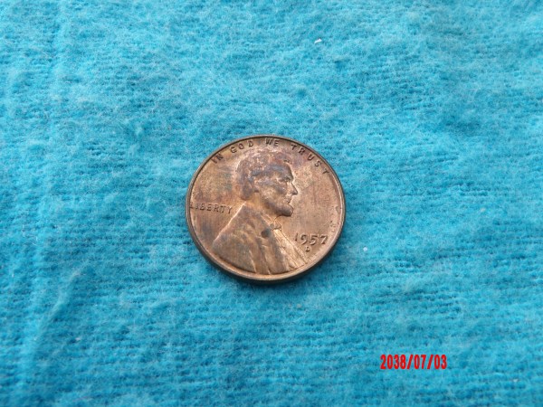 UNITED STATES, 1957D, Cent