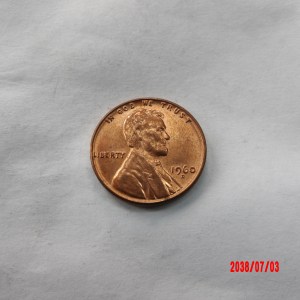 UNITED STATES, 1958, 1960D, Cent - Image 1