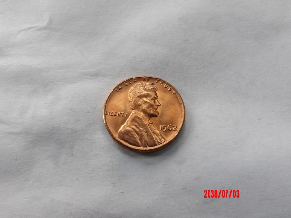 UNITED STATES, 1962, Cent