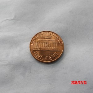 UNITED STATES, 1962, Cent - Image 2