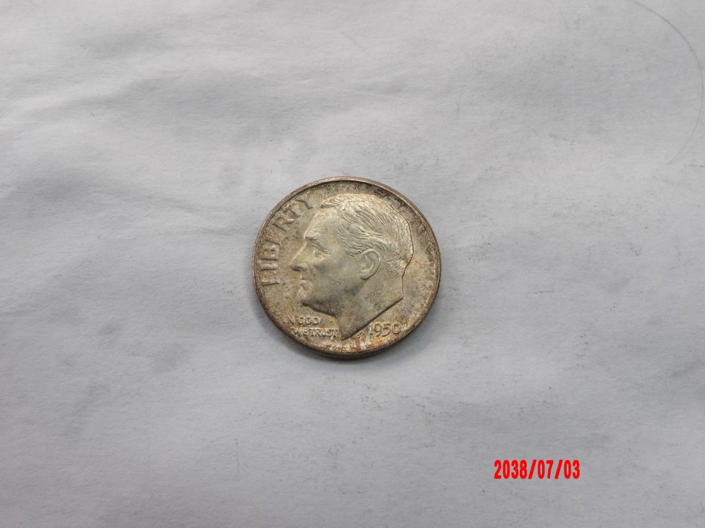 UNITED STATES, 1950D, Dime