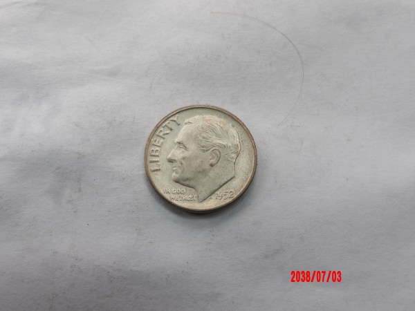 UNITED STATES, 1952D, Dime