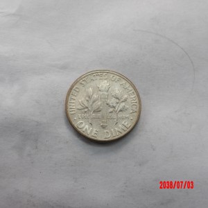 UNITED STATES, 1952D, Dime - Image 2