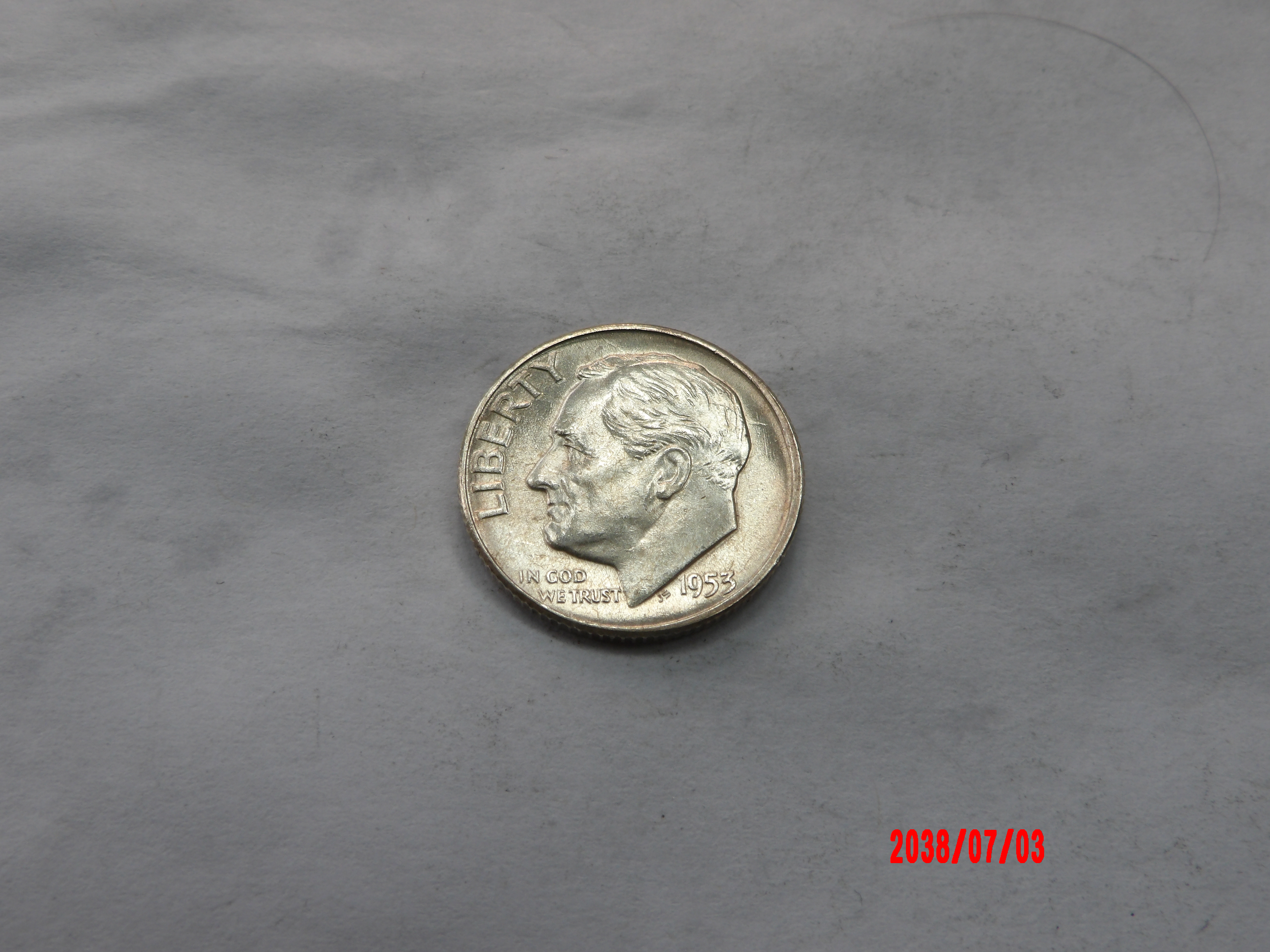 UNITED STATES, 1954, Dime - Image 1