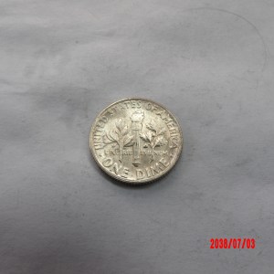 UNITED STATES, 1954, Dime - Image 2