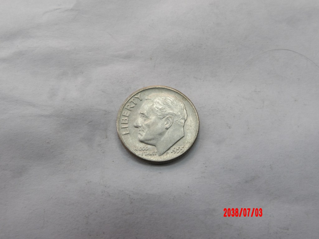 UNITED STATES, 1955D, Dime