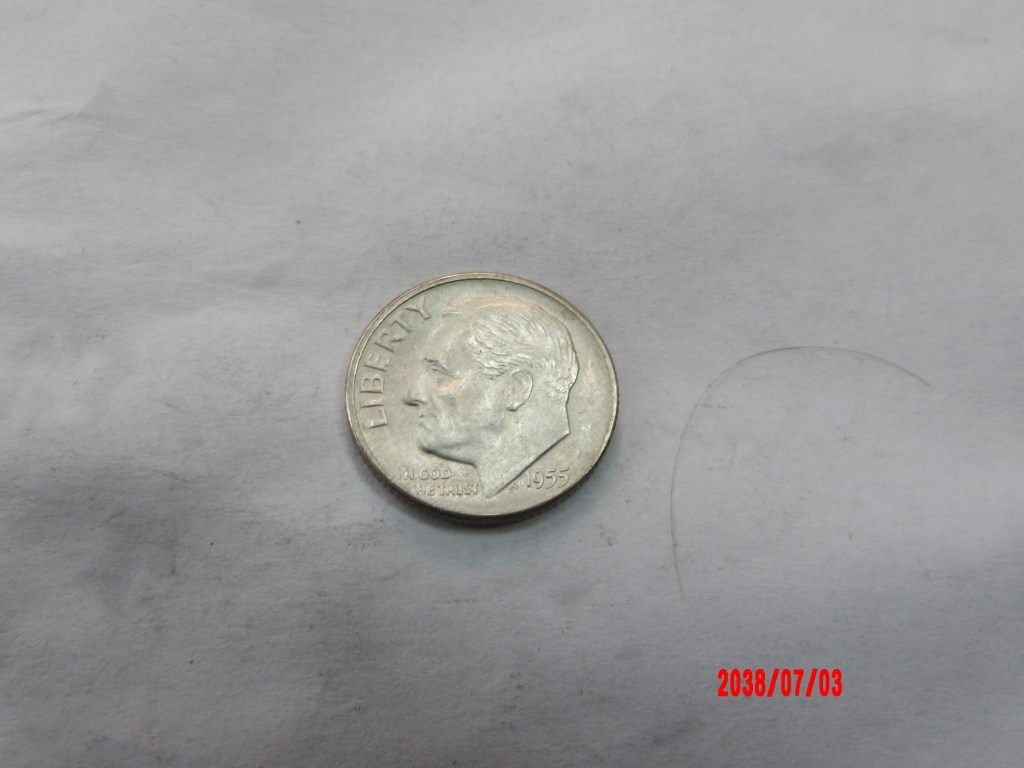 UNITED STATES, 1956D, Dime