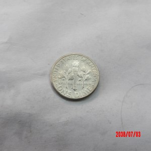UNITED STATES, 1956D, Dime - Image 2