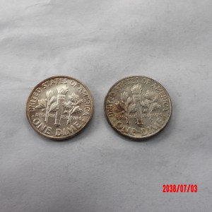 UNITED STATES, 1961,61D, Dime - Image 2