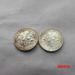 UNITED STATES, 1962,62D, Dime - Image 2