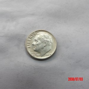 UNITED STATES, 1964D, Dime - Image 1