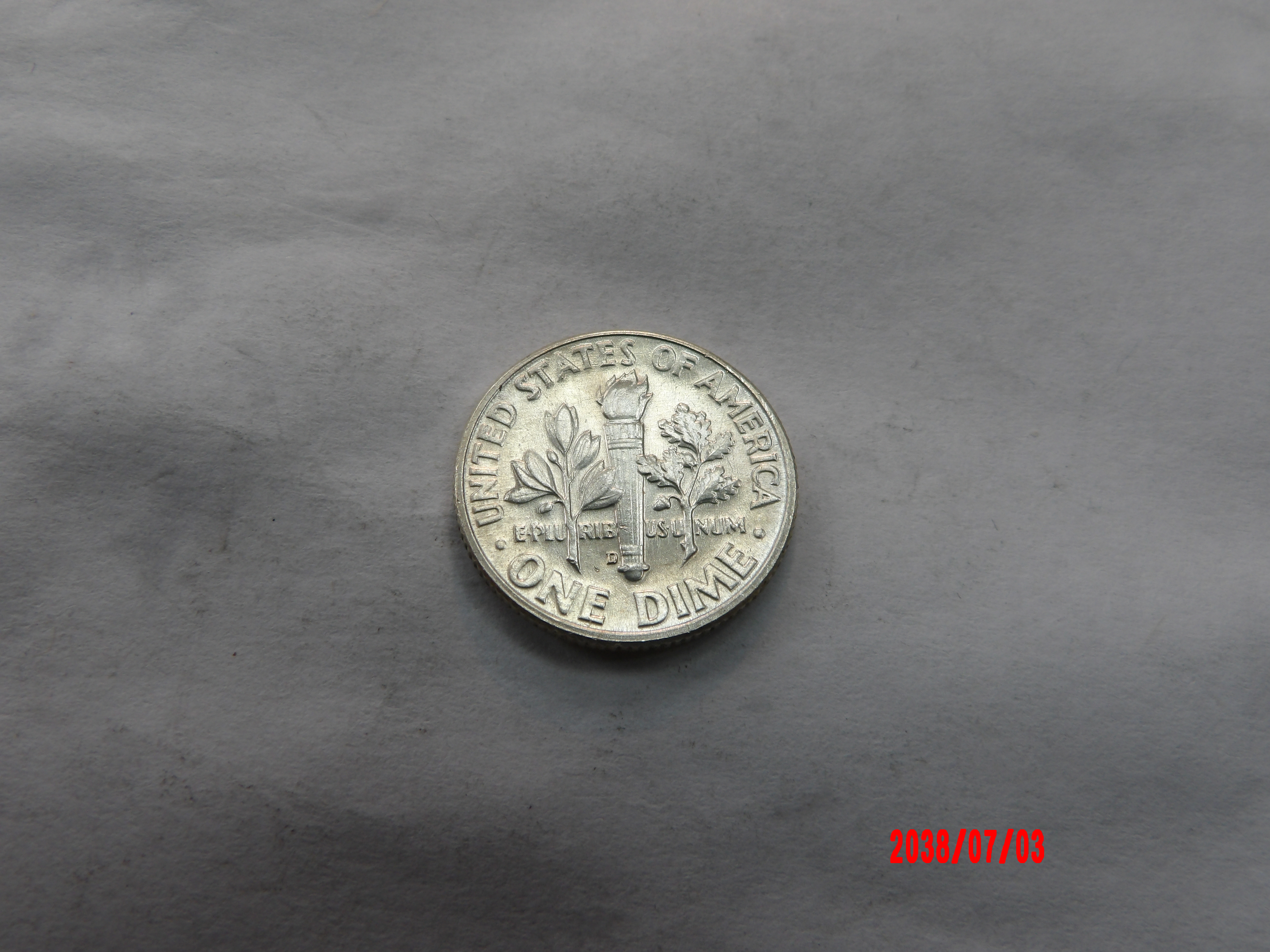 UNITED STATES, 1964D, Dime - Image 2