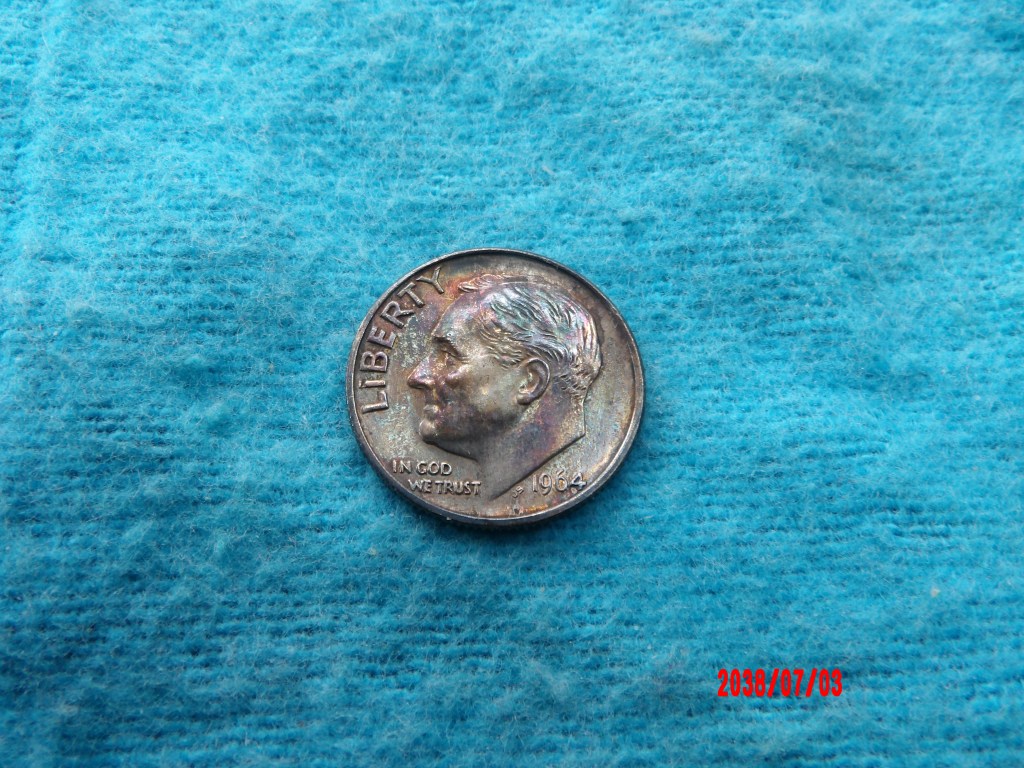 UNITED STATES, 1964,64D, Dime