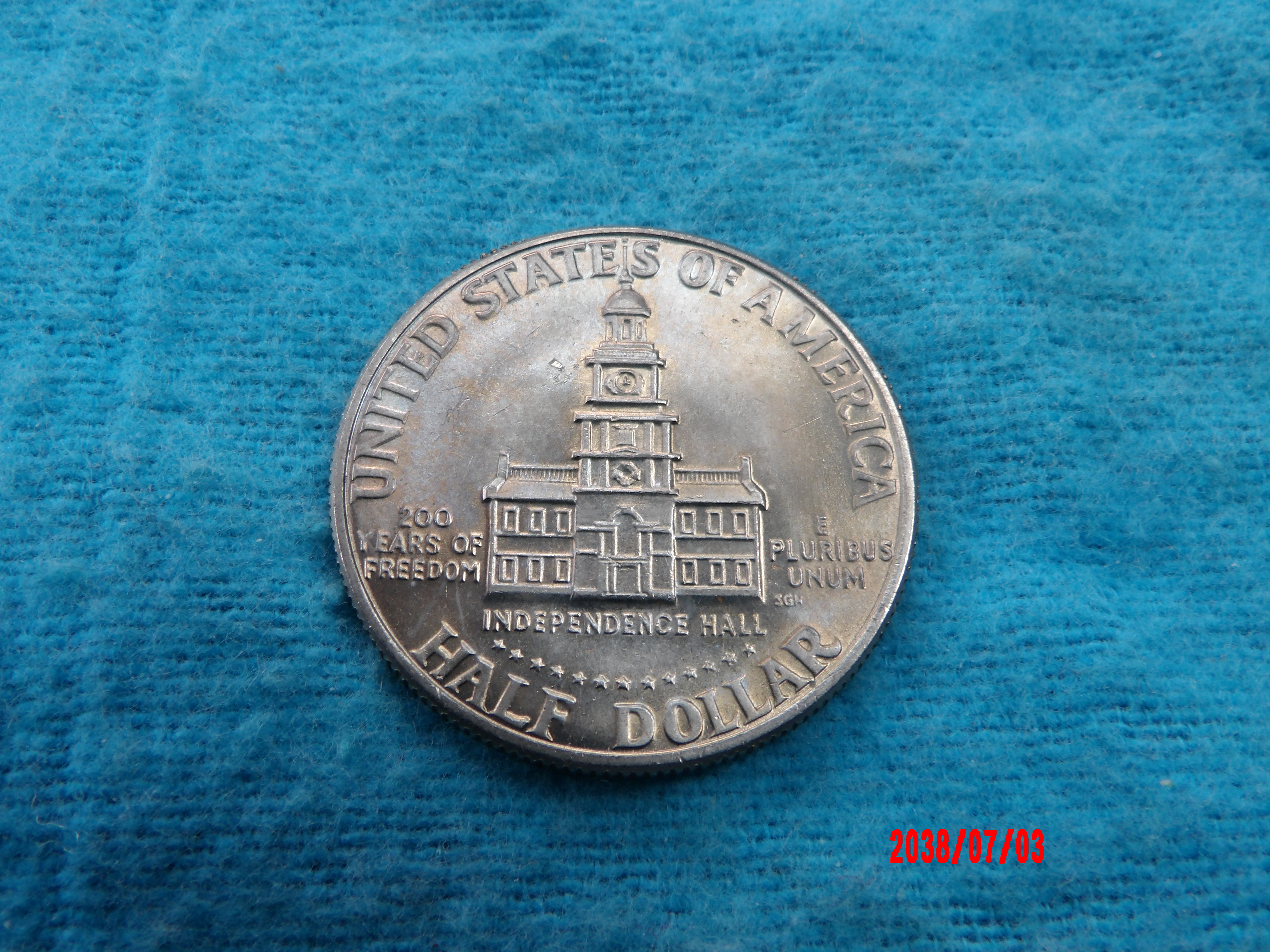 UNITED STATES, 1976D,  50 Cents - Image 2