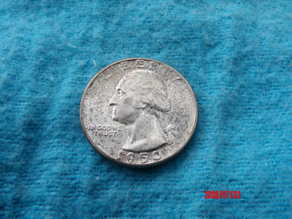 UNITED STATES, 1950, 25 Cents