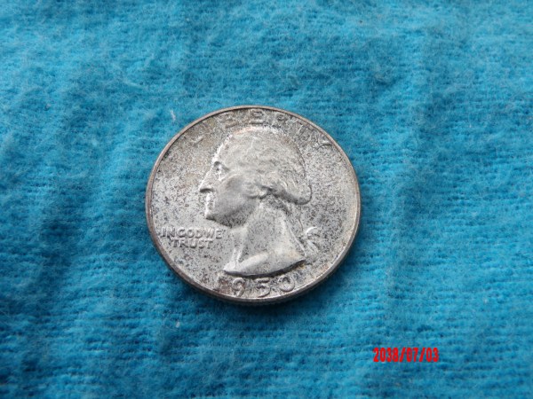 UNITED STATES, 1950, 25 Cents