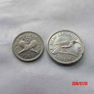 NEW ZEALAND, 1965, 3d,6d - Image 2
