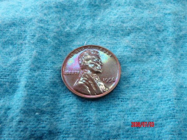 UNITED STATES, 1956, Cent Proof