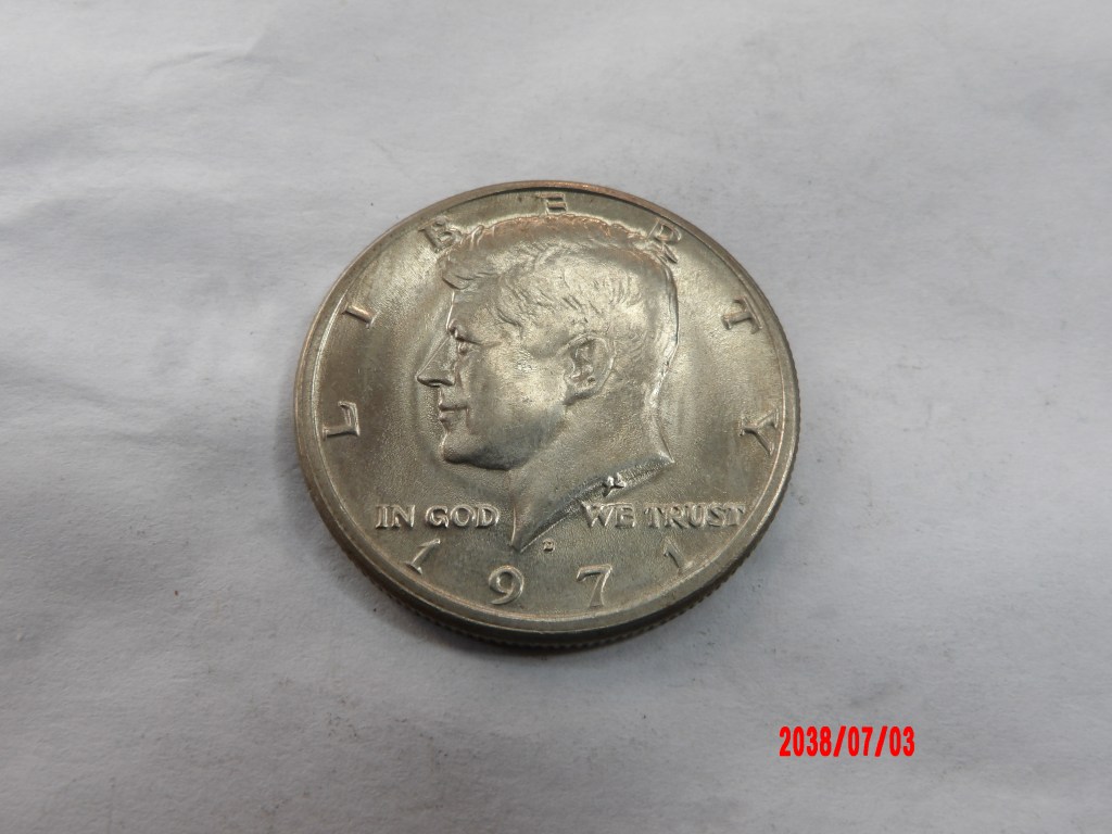 UNITED STATES, 1971D, 50 Cents