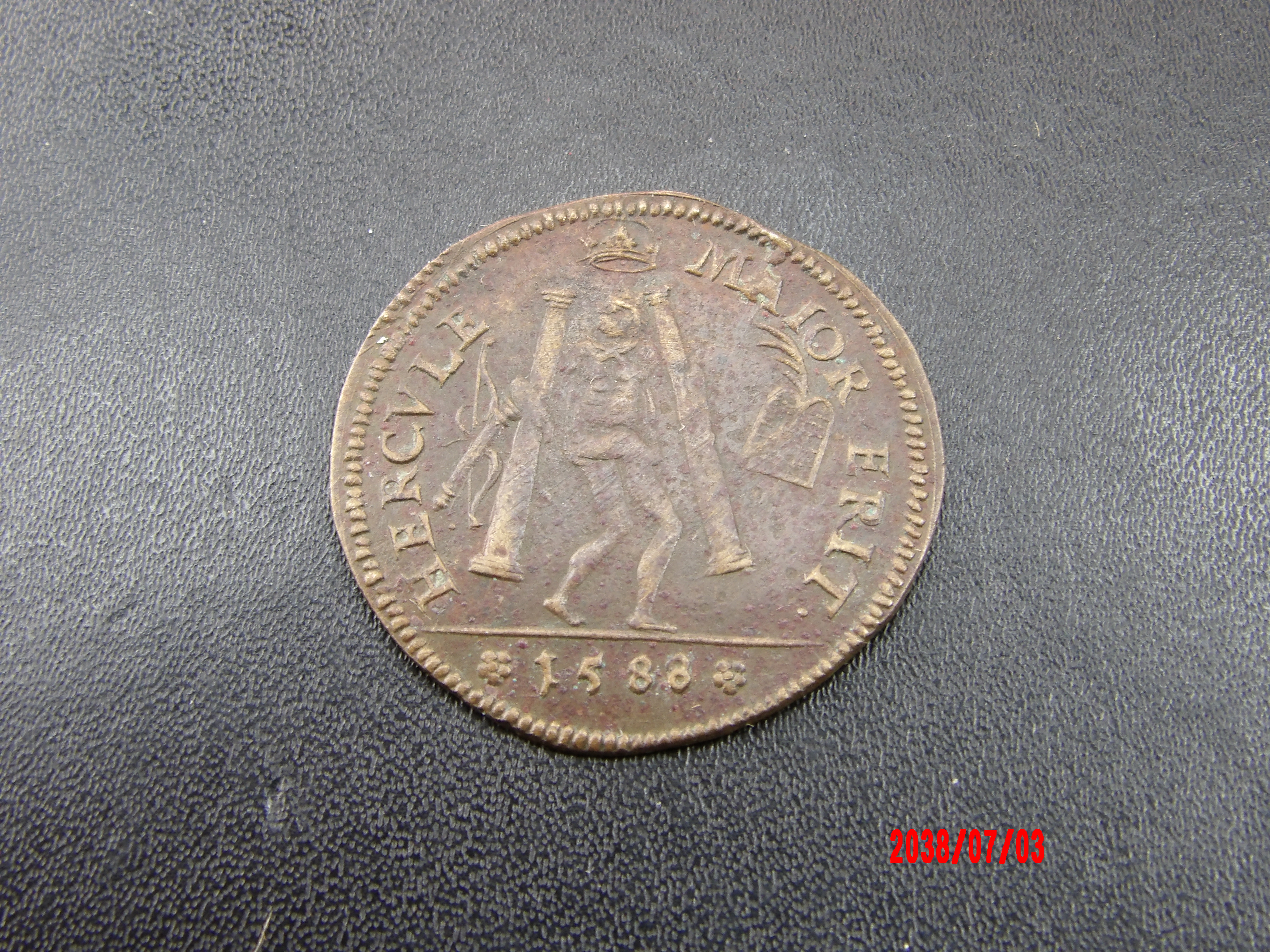 FRANCE, Charles IX, 1588, Ae29 - Image 2