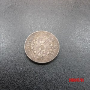 UNITED STATES, 1866, 5 Cents - Image 2