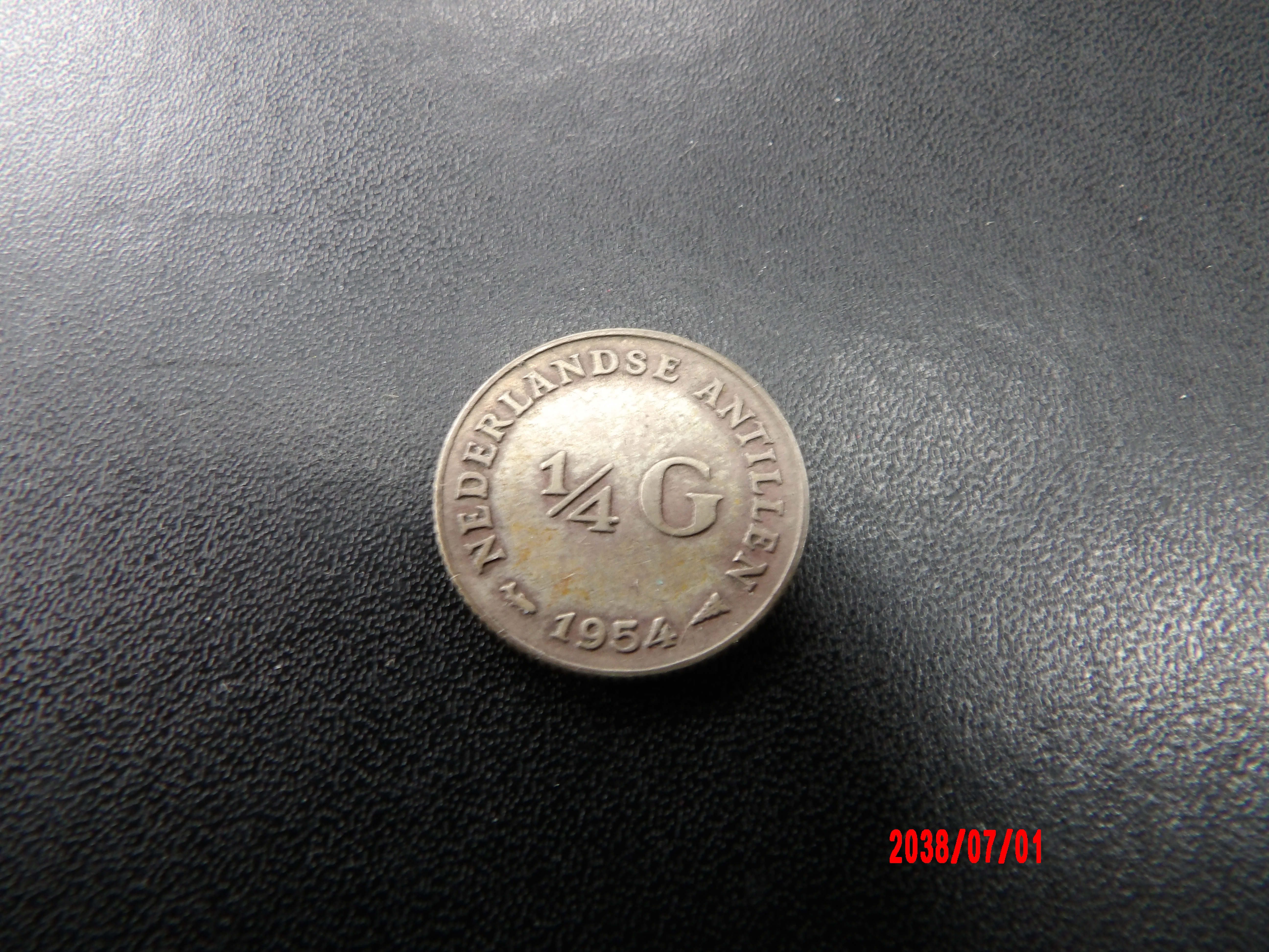 NETHERLANDS Antilles, 1954, 1/4 Gulden* - Image 2