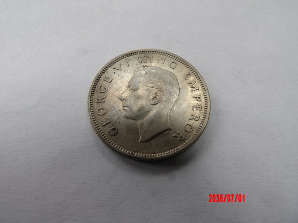 NEW ZEALAND, 1937, Florin*