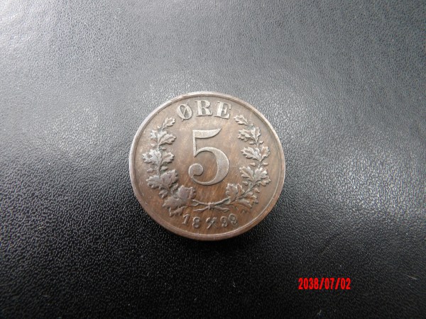 NORWAY, 1899, 5 Ore