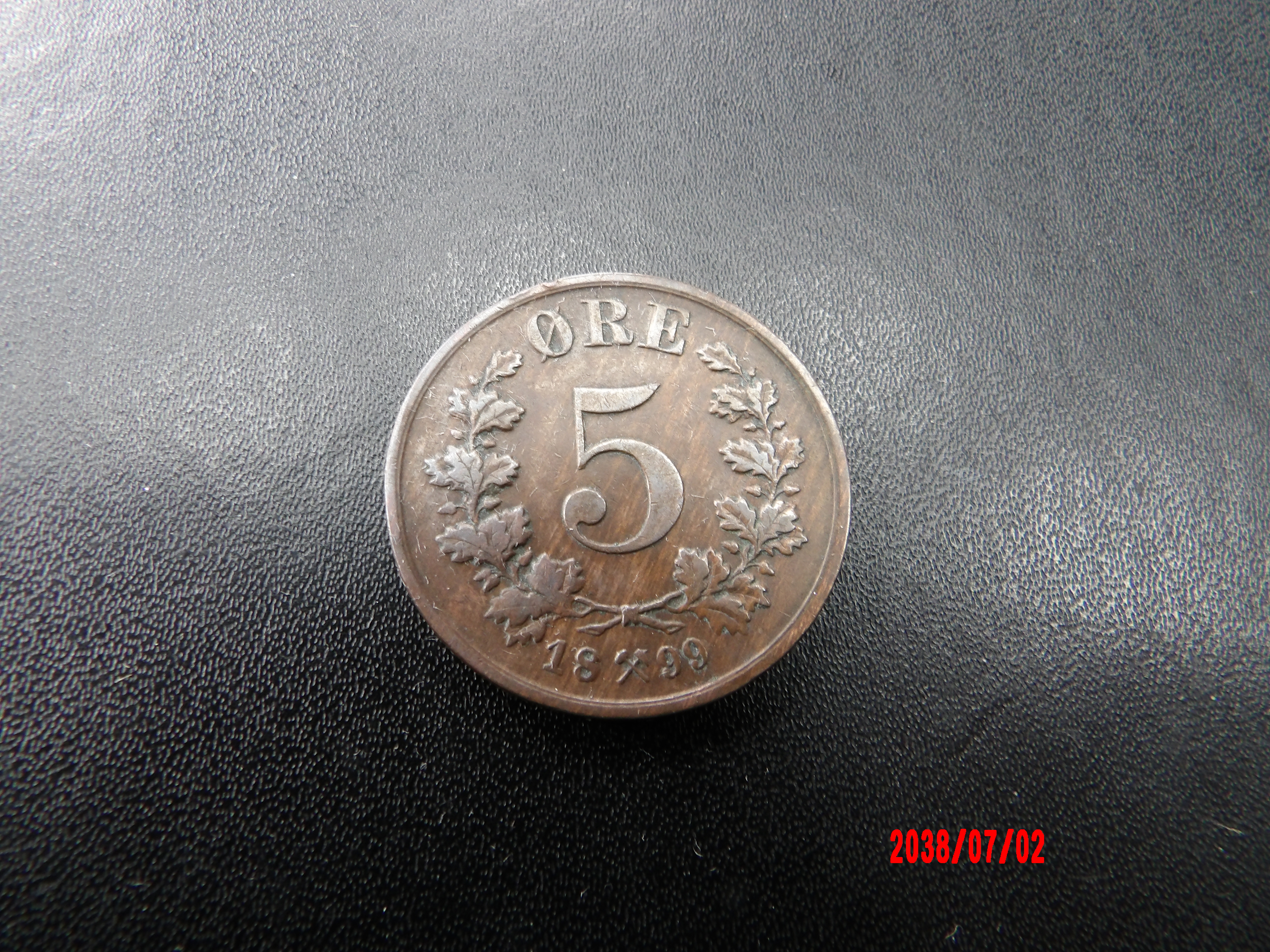 NORWAY, 1899, 5 Ore - Image 2