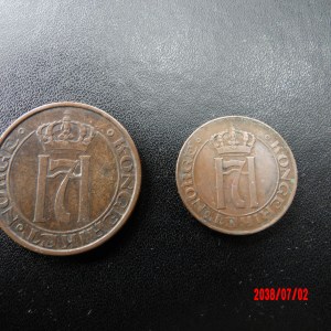 NORWAY, 1922, 2 Ore, 1932 5 Ore - Image 2