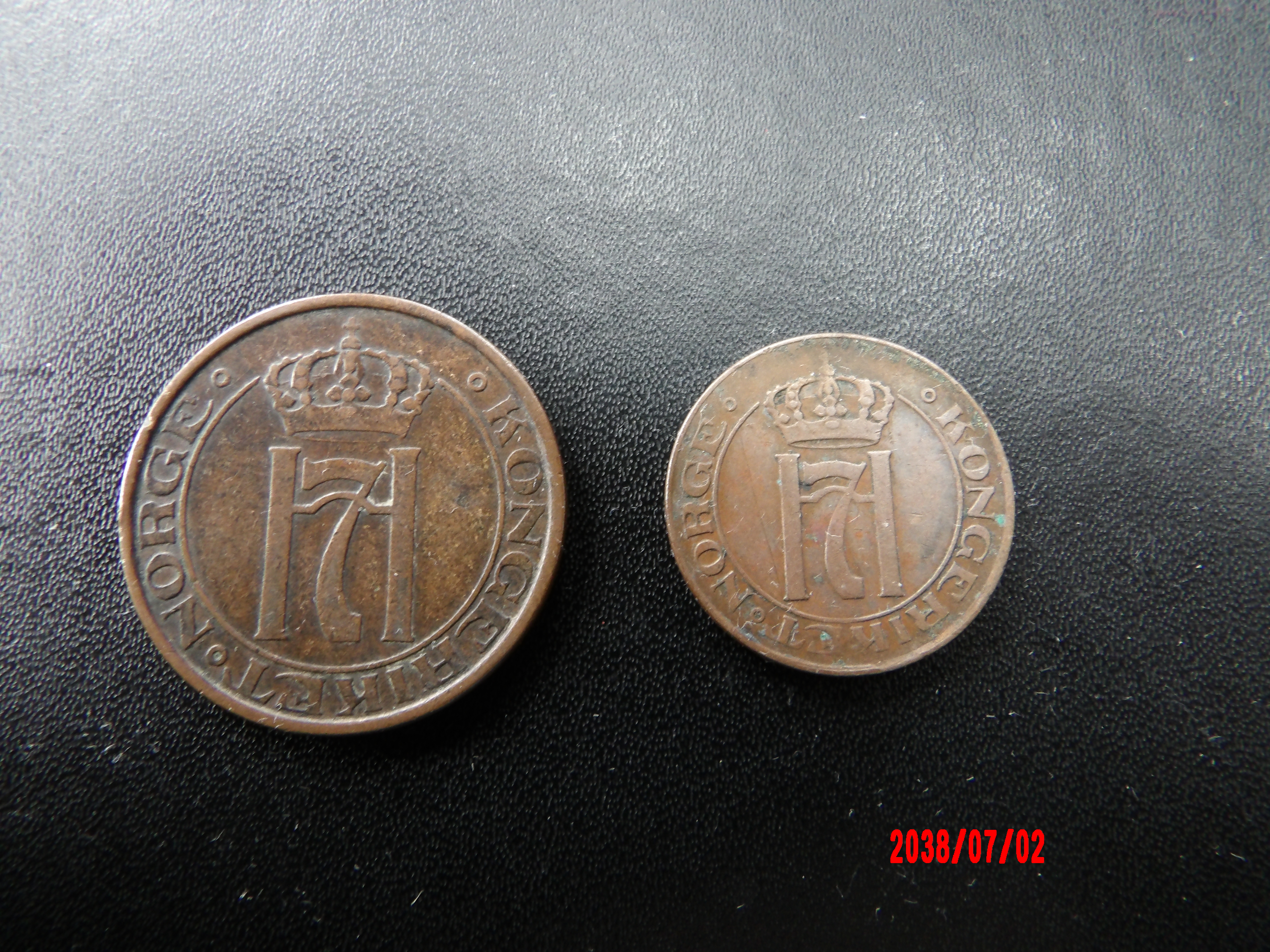 NORWAY, 1922, 2 Ore, 1932 5 Ore - Image 2