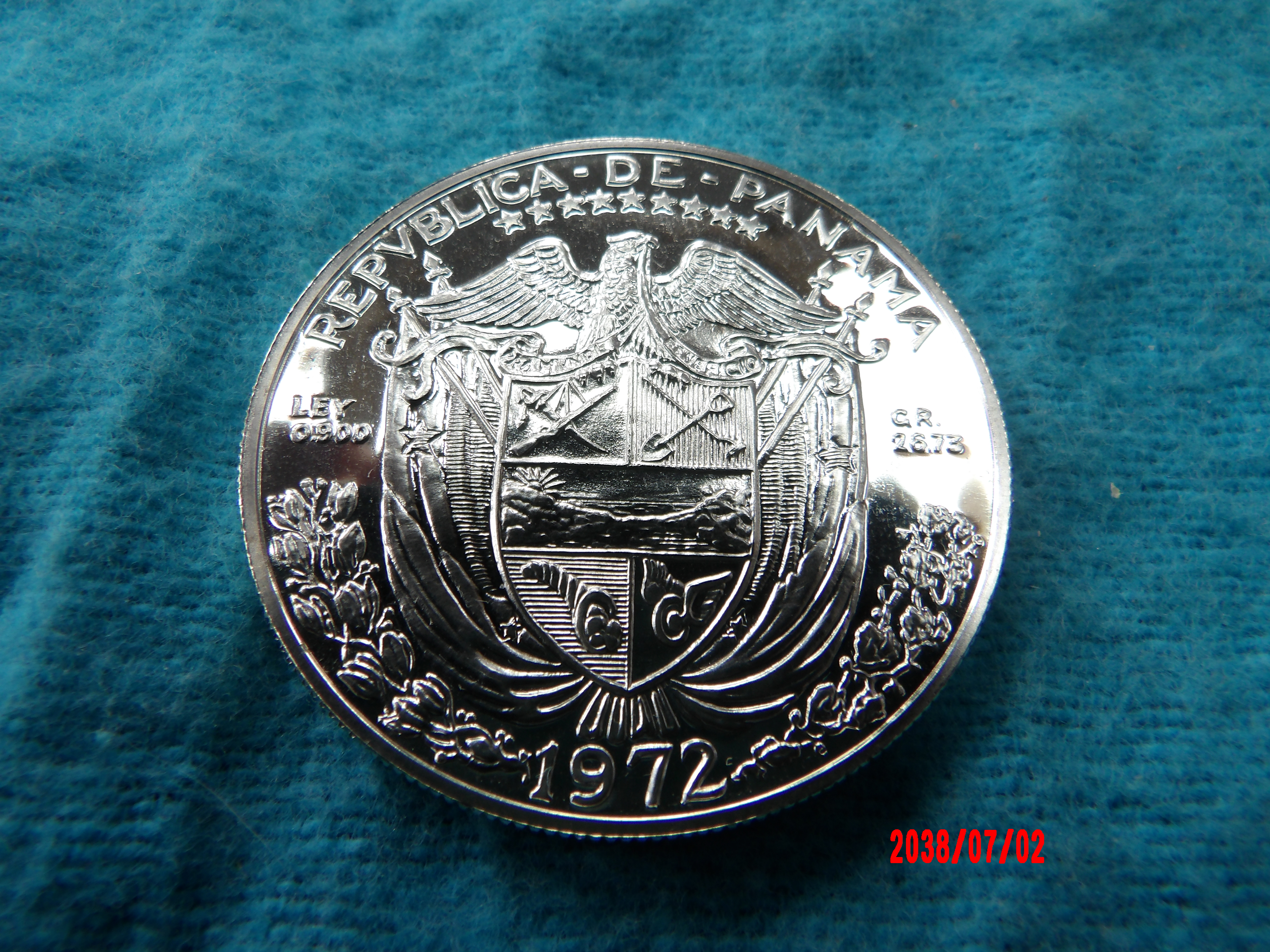 PANAMA, 1972, Proof Balboa* - Image 2